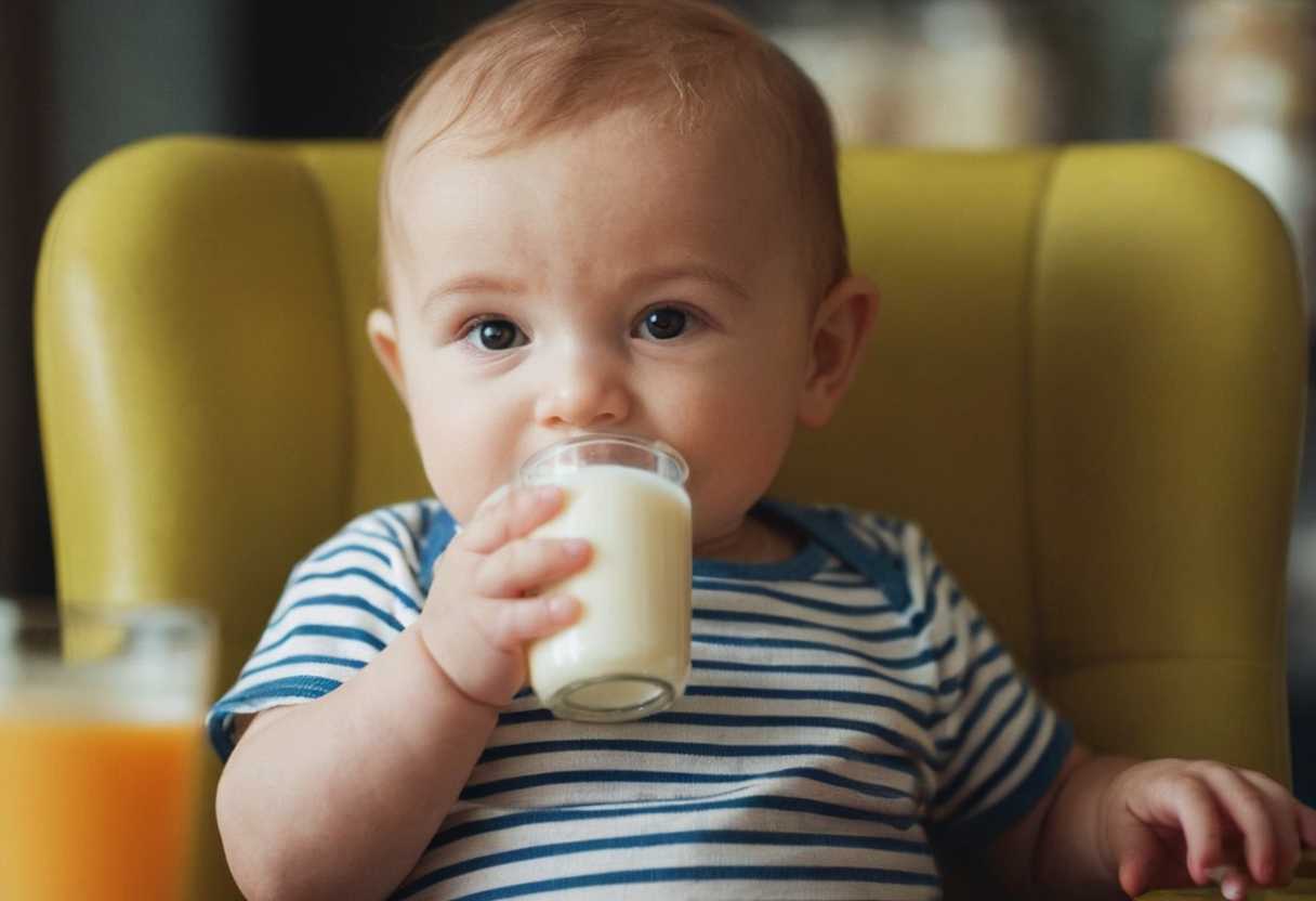 Lait 1er age bienfaits pour le développement de votre bébé